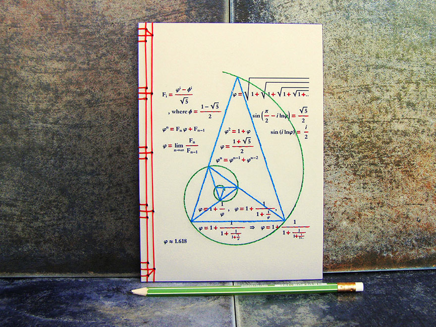 Artist Embroiders Notebook With Veins, Holograms, And Floral Patterns