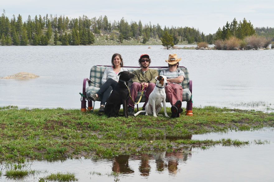 Couch Surfing In The USA: Three Friends, Two Dogs And One Couch Couch Surfing In The USA: Three Friends, Two Dogs And One Couch