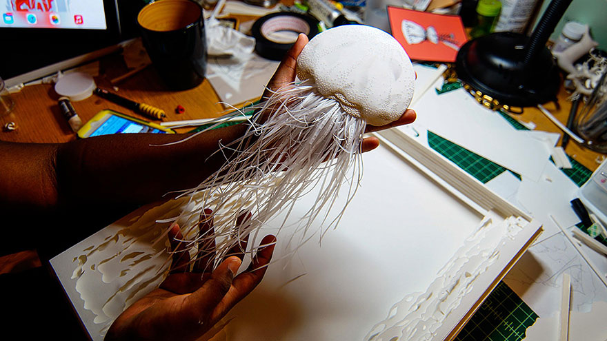 Fairytales Come To Life In New Papercut Light Boxes by Hari &#038; Deepti