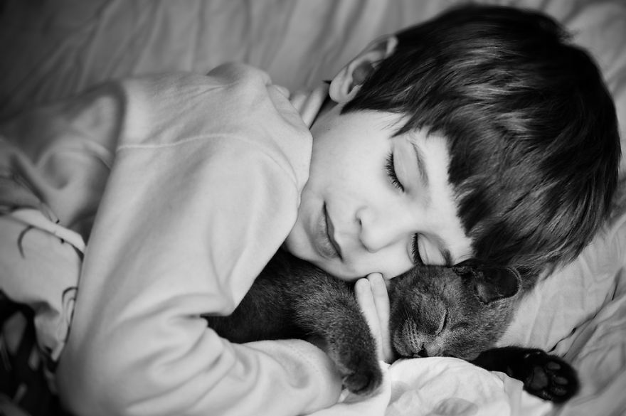 179 Heartwarming Photos Of Kids Playing With Their Cats 179 Heartwarming Photos Of Kids Playing With Their Cats
