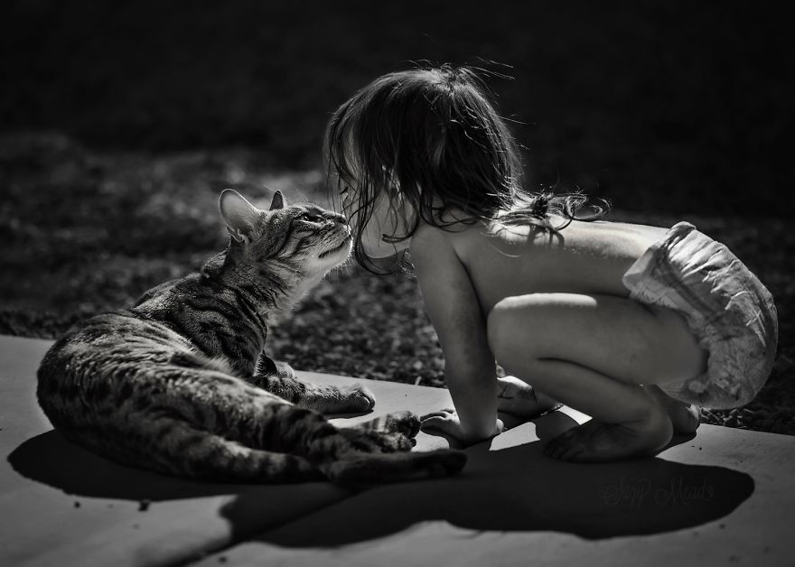 179 Heartwarming Photos Of Kids Playing With Their Cats 179 Heartwarming Photos Of Kids Playing With Their Cats