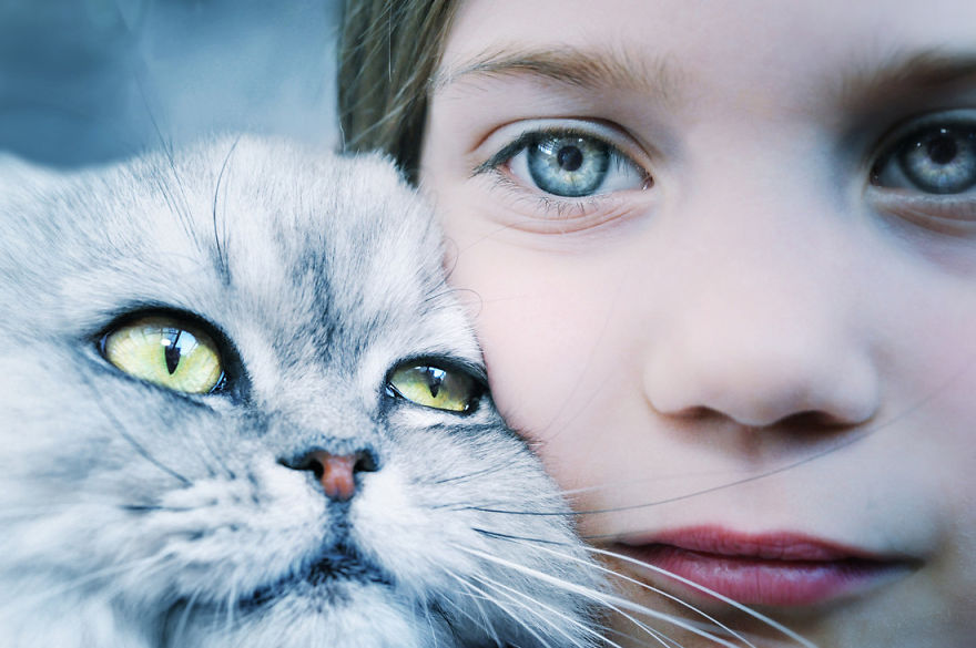 179 Heartwarming Photos Of Kids Playing With Their Cats 179 Heartwarming Photos Of Kids Playing With Their Cats