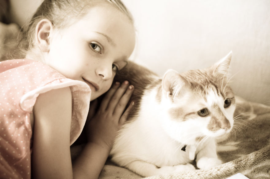 179 Heartwarming Photos Of Kids Playing With Their Cats 179 Heartwarming Photos Of Kids Playing With Their Cats