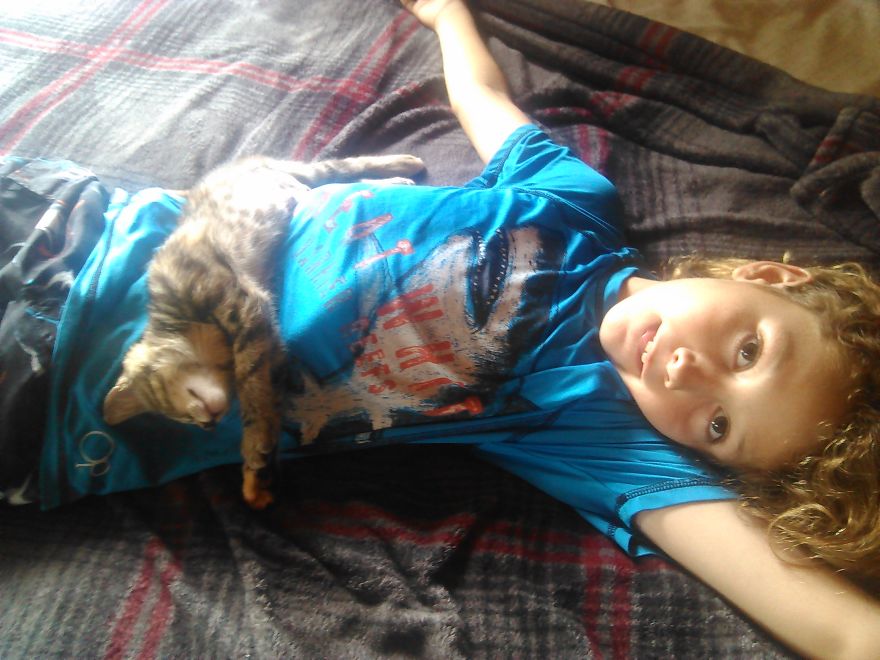 179 Heartwarming Photos Of Kids Playing With Their Cats 179 Heartwarming Photos Of Kids Playing With Their Cats