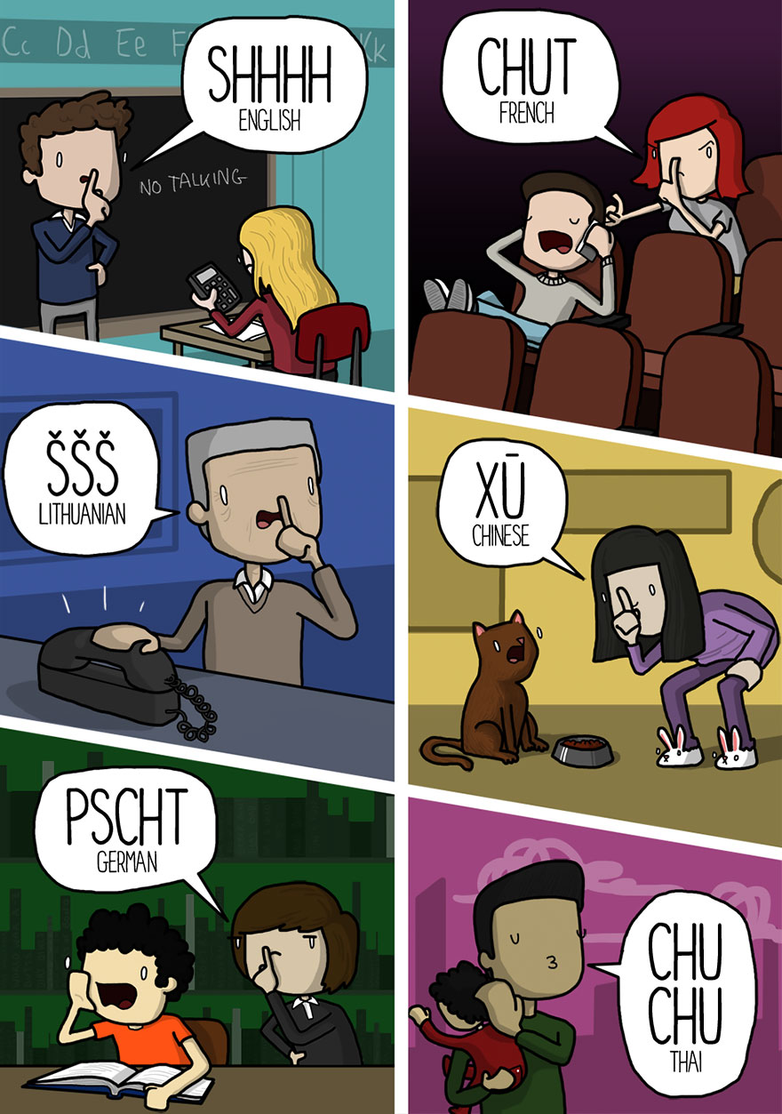 How Do Kissing, Snoring And Other Things Sound In Different Languages? How Do Kissing, Snoring And Other Things Sound In Different Languages?