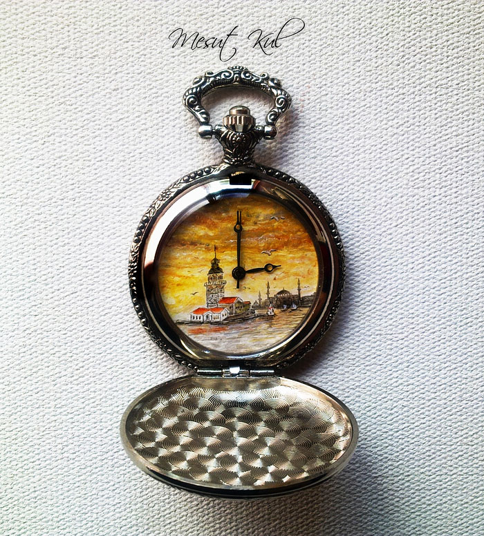 Micro Paintings By Mesut Kul