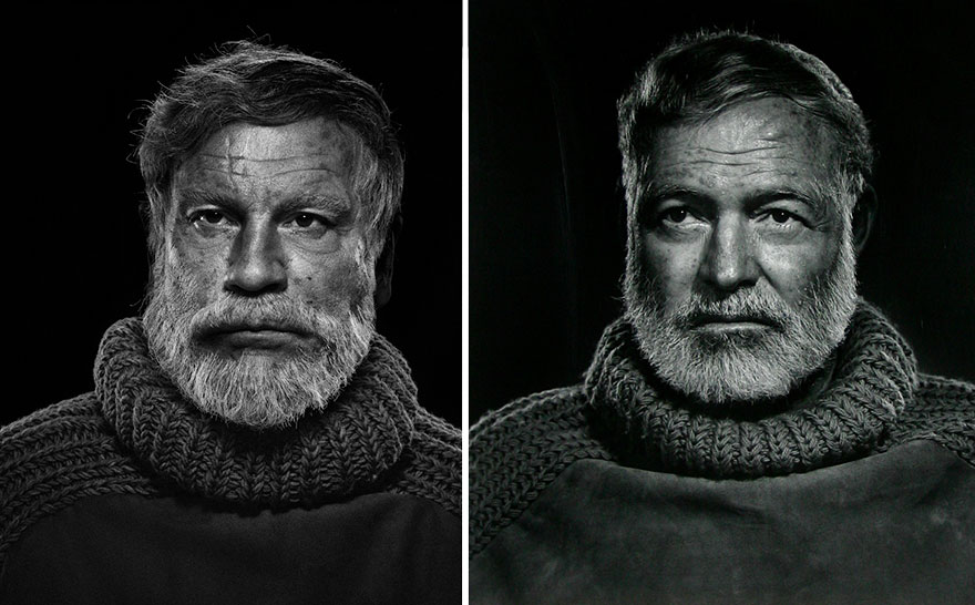 Photographer Recreates Famous Portraits With John Malkovich As His Model