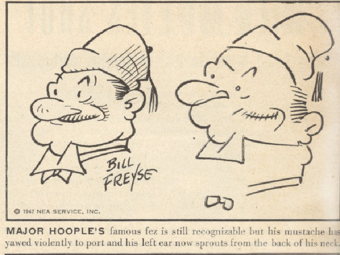 In 1947, Ten Comic Strip Artists Were Asked To Draw Their Characters Blindfolded