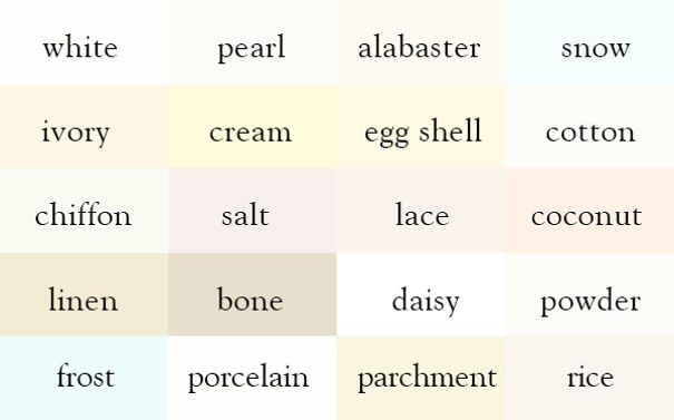 Writer Creates &#8220;Color Thesaurus&#8221; To Help You Correctly Name Any Color Imaginable