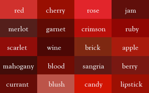 Writer Creates &#8220;Color Thesaurus&#8221; To Help You Correctly Name Any Color Imaginable