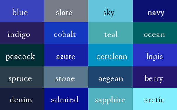 Writer Creates &#8220;Color Thesaurus&#8221; To Help You Correctly Name Any Color Imaginable