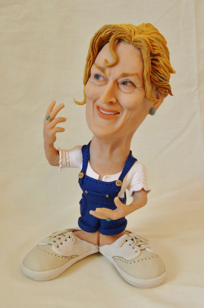 I Make Little Celebrity Sculptures Out Of Polymer Clay