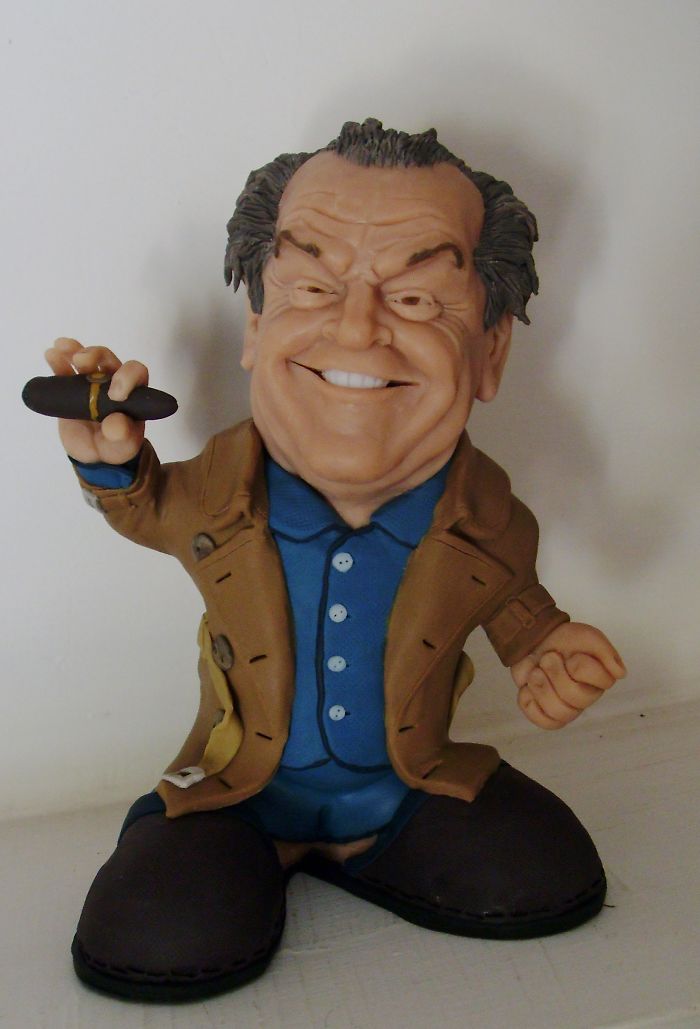 I Make Little Celebrity Sculptures Out Of Polymer Clay