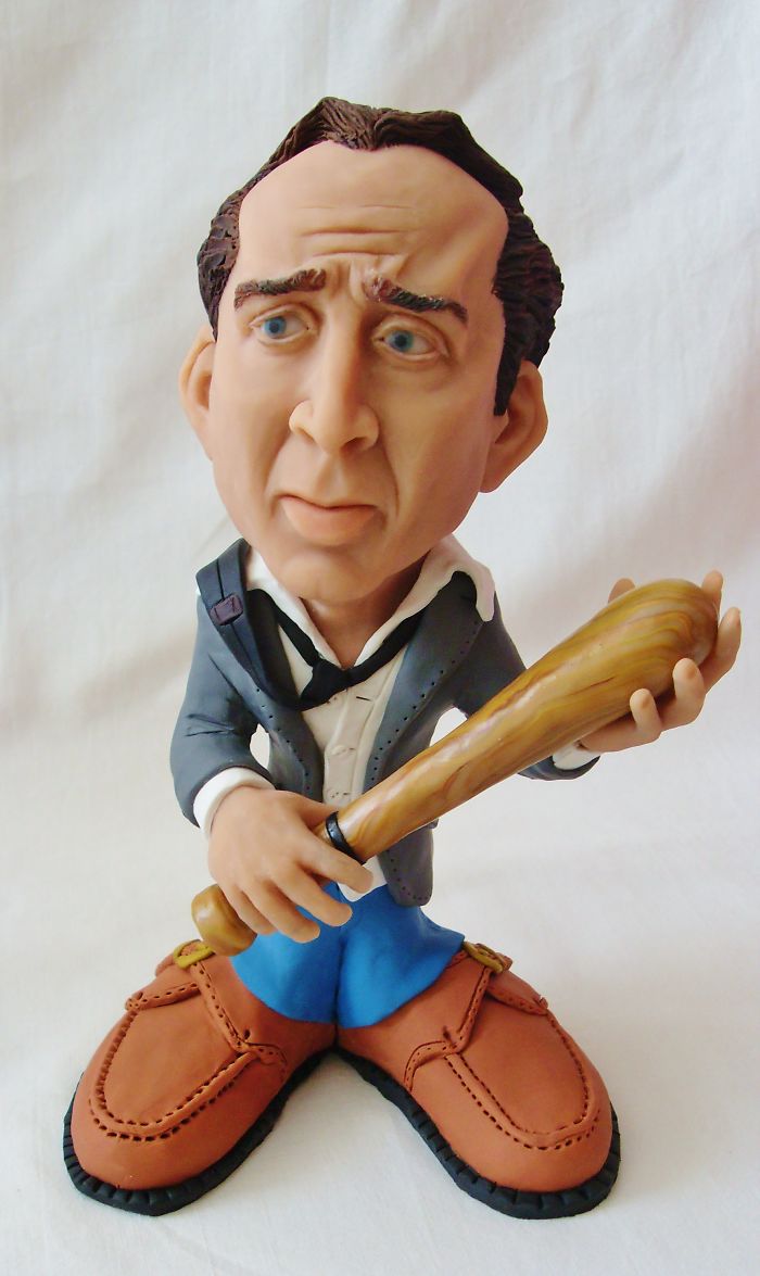 I Make Little Celebrity Sculptures Out Of Polymer Clay