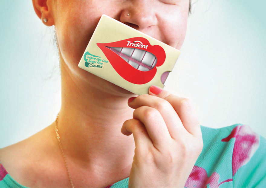 I Created Clever Packaging Concept For Chewing Gum I Created Clever Packaging Concept For Chewing Gum