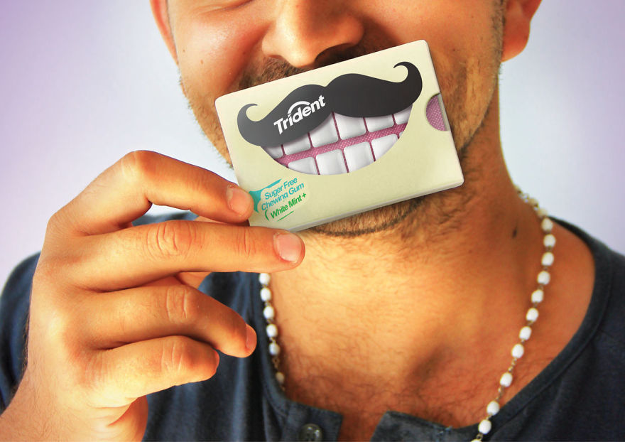 I Created Clever Packaging Concept For Chewing Gum I Created Clever Packaging Concept For Chewing Gum