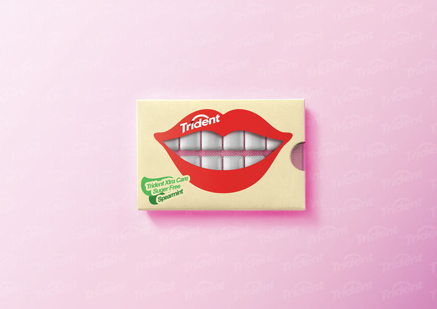 I Created Clever Packaging Concept For Chewing Gum I Created Clever Packaging Concept For Chewing Gum