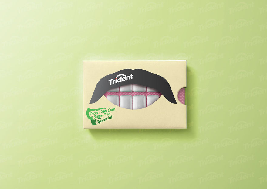 I Created Clever Packaging Concept For Chewing Gum I Created Clever Packaging Concept For Chewing Gum