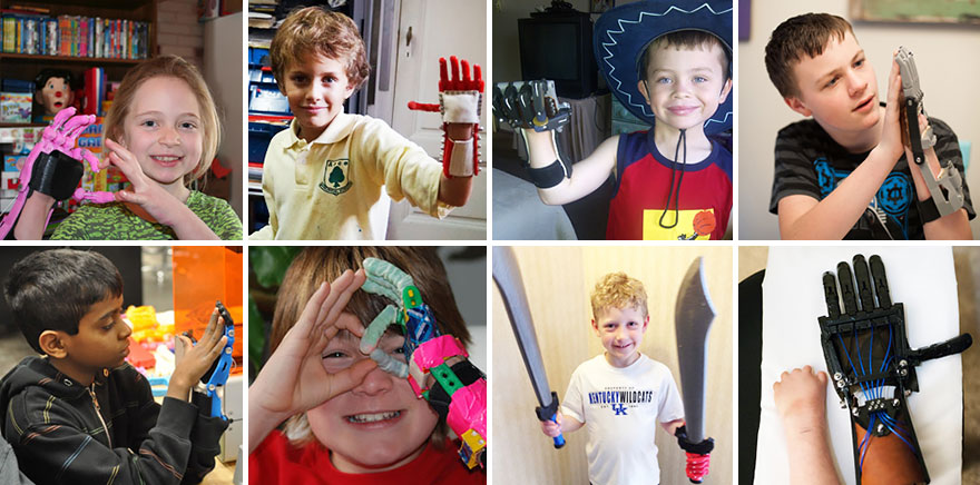 Volunteer Engineers 3D-Print Superhero Prosthetic Arms For Kids Volunteer Engineers 3D-Print Superhero Prosthetic Arms For Kids