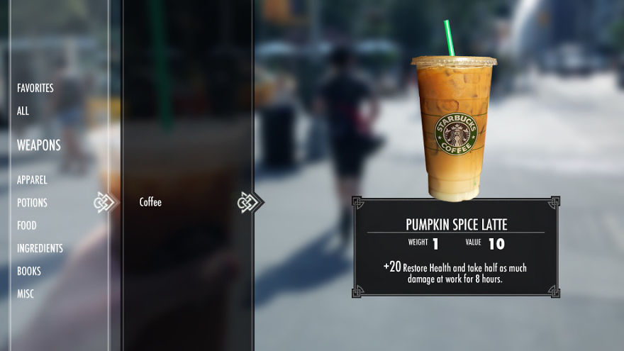 Everyday Life Reimagined As A Video Game Everyday Life Reimagined As A Video Game