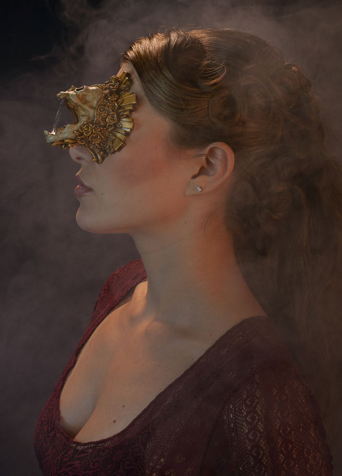 I Make Monocles That Look Like Metal And Bone, But Are Actually Made Of Light And Flexible Latex