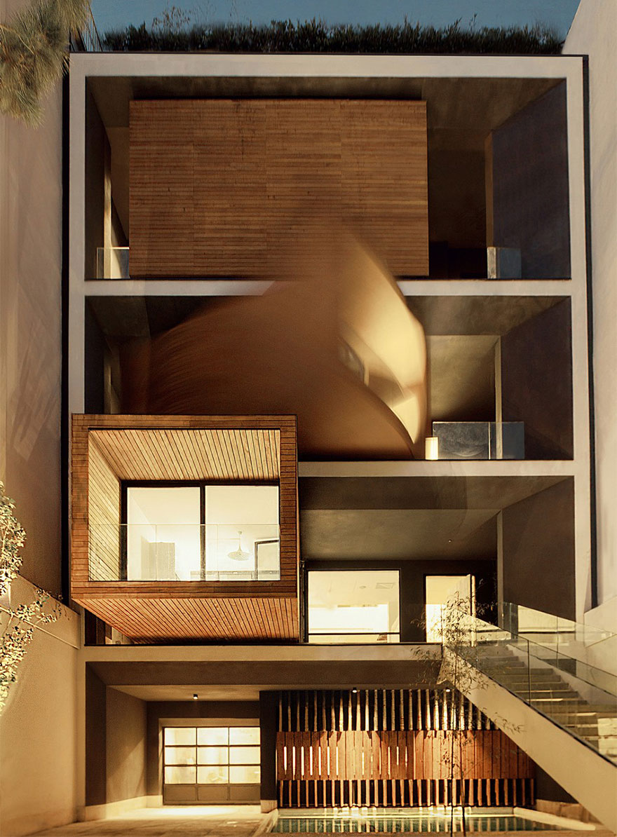 There’s An Amazing House In Tehran Whose Rooms Rotate 90° To Adapt To The Weather There’s An Amazing House In Tehran Whose Rooms Rotate 90° To Adapt To The Weather