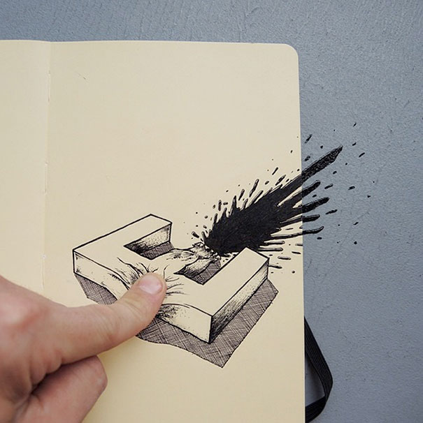 Witty Pictures Of Fingers Having Fun With Typography Witty Pictures Of Fingers Having Fun With Typography