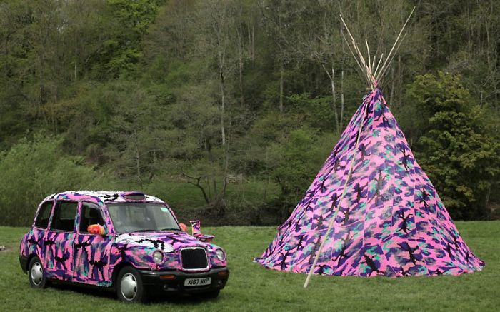 Crochet Street Art By Olek