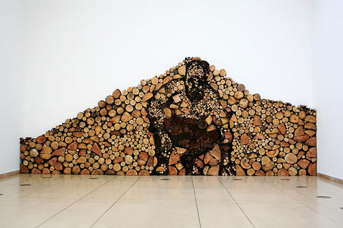 These People Turned Log Piling Into An Art Form
