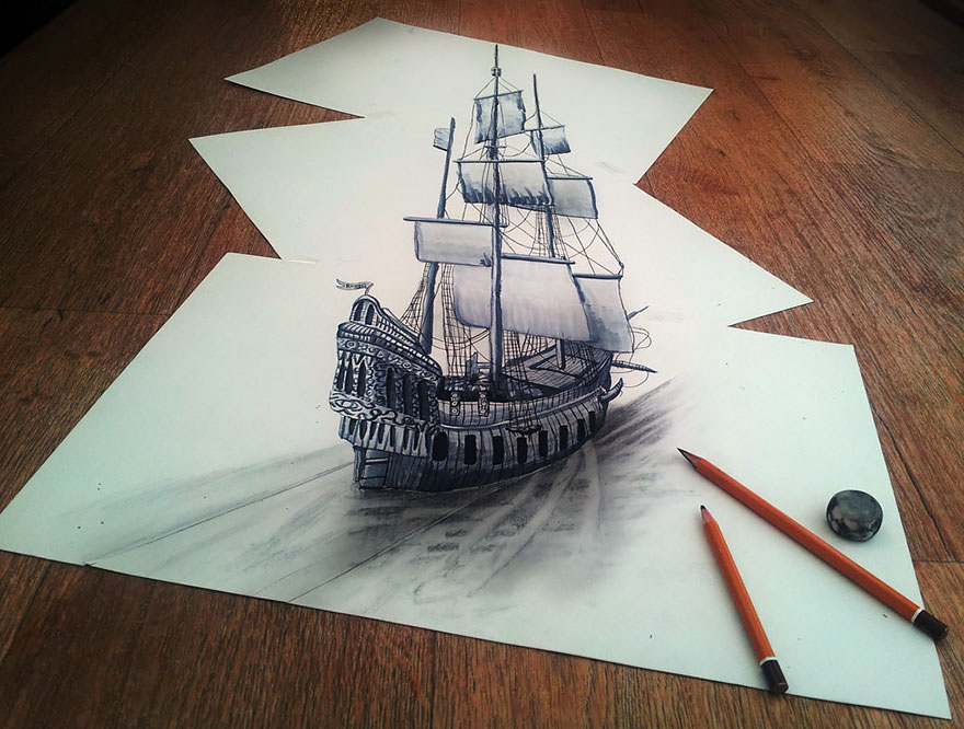 These Realistic 3D Drawings Might Make You Scratch Your Eyes