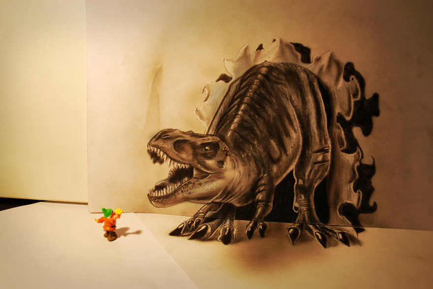 These Realistic 3D Drawings Might Make You Scratch Your Eyes