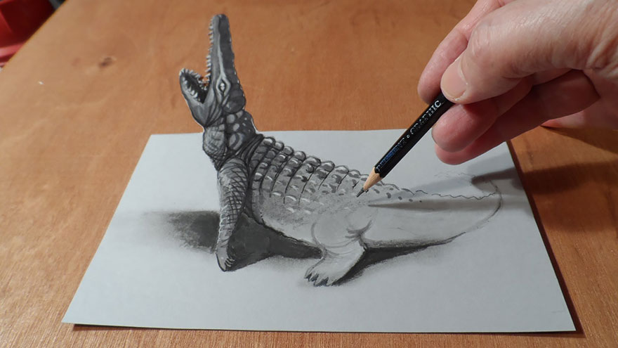 These Realistic 3D Drawings Might Make You Scratch Your Eyes