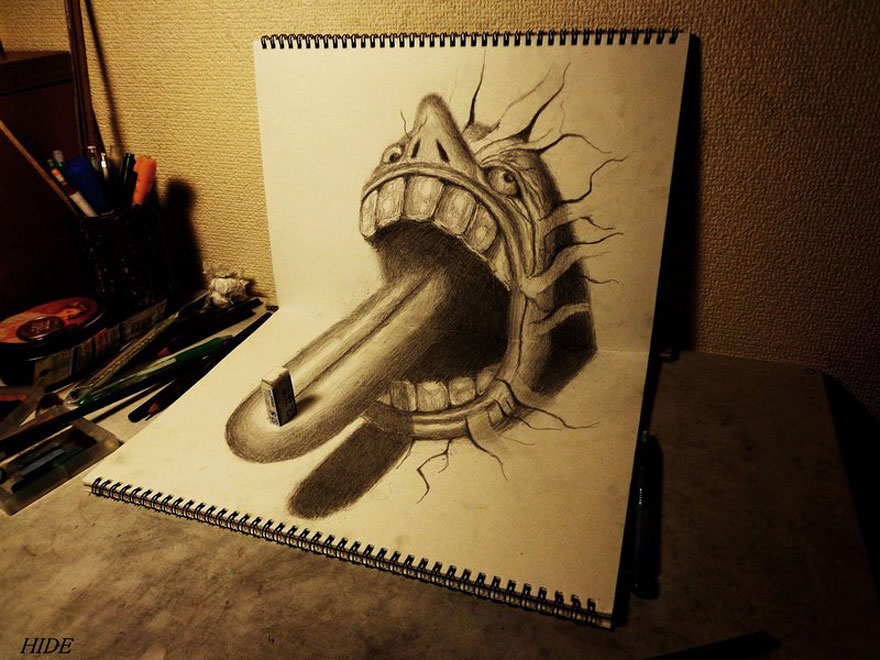 These Realistic 3D Drawings Might Make You Scratch Your Eyes