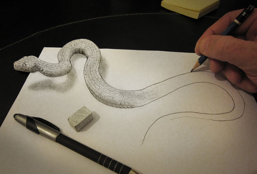 These Realistic 3D Drawings Might Make You Scratch Your Eyes