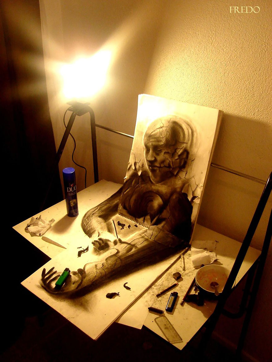 These Realistic 3D Drawings Might Make You Scratch Your Eyes