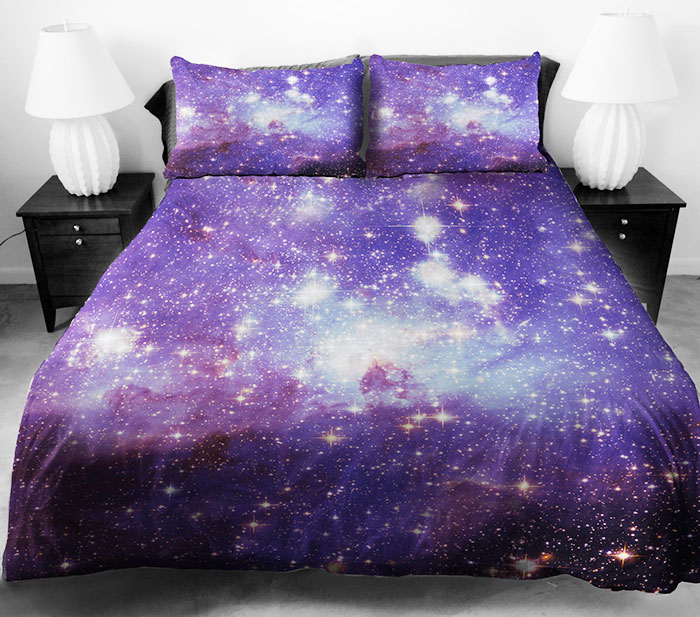 These Galaxy Beddings Will Let You Sleep Among The Stars