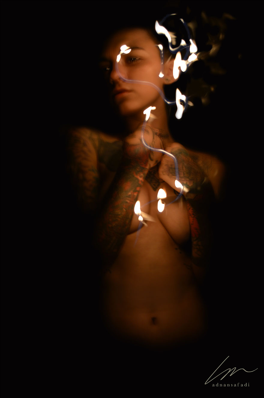 I Lit Underwear Models On Fire And Then Took Their Pictures