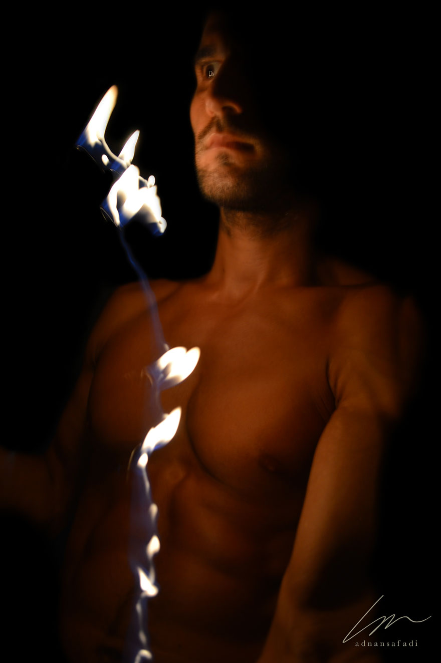 I Lit Underwear Models On Fire And Then Took Their Pictures