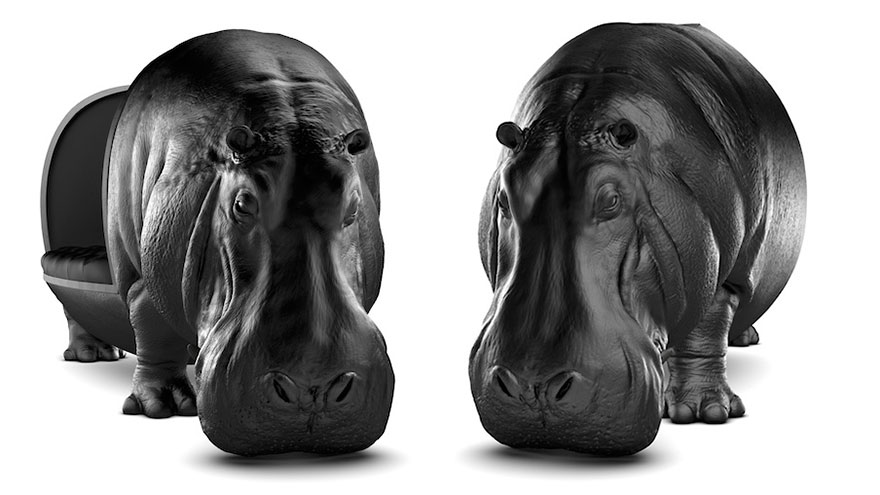 New Hippopotamus Chair By Maximo Riera Is The Size Of A Real Hippo New Hippopotamus Chair By Maximo Riera Is The Size Of A Real Hippo