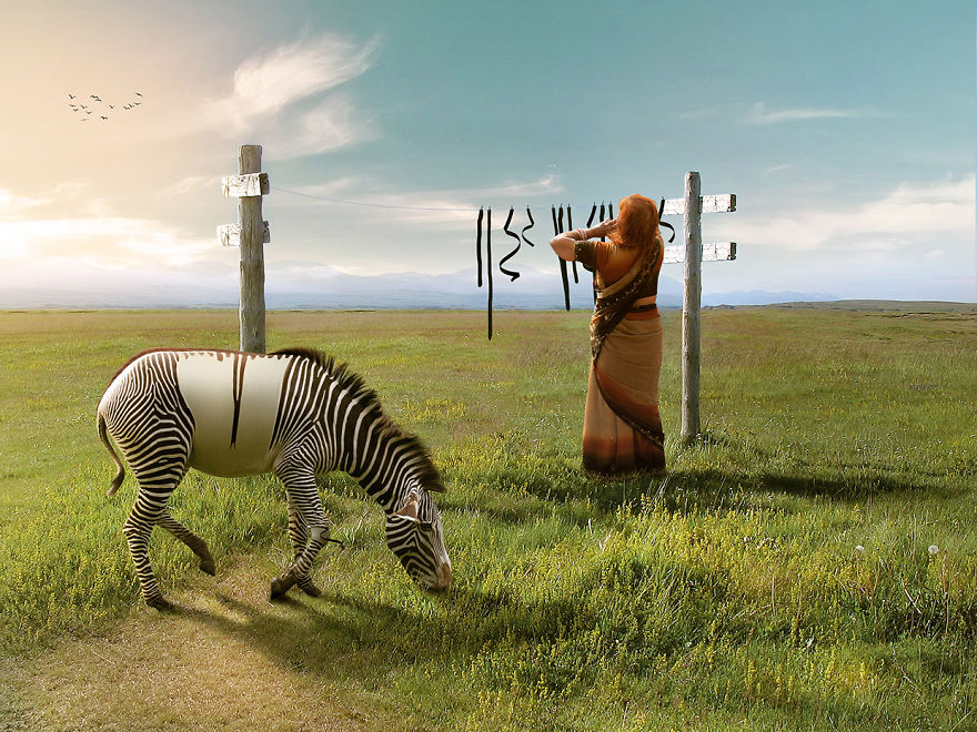 Playful Photo Manipulations By Indian Artist Anil Saxema