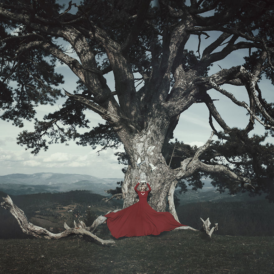 I Tell Surreal Stories Through My Photography