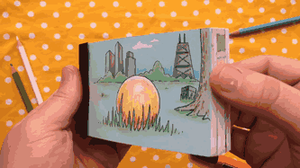 Artist Creates Flipbook Animation With Hidden Ring Inside For Marriage Proposal