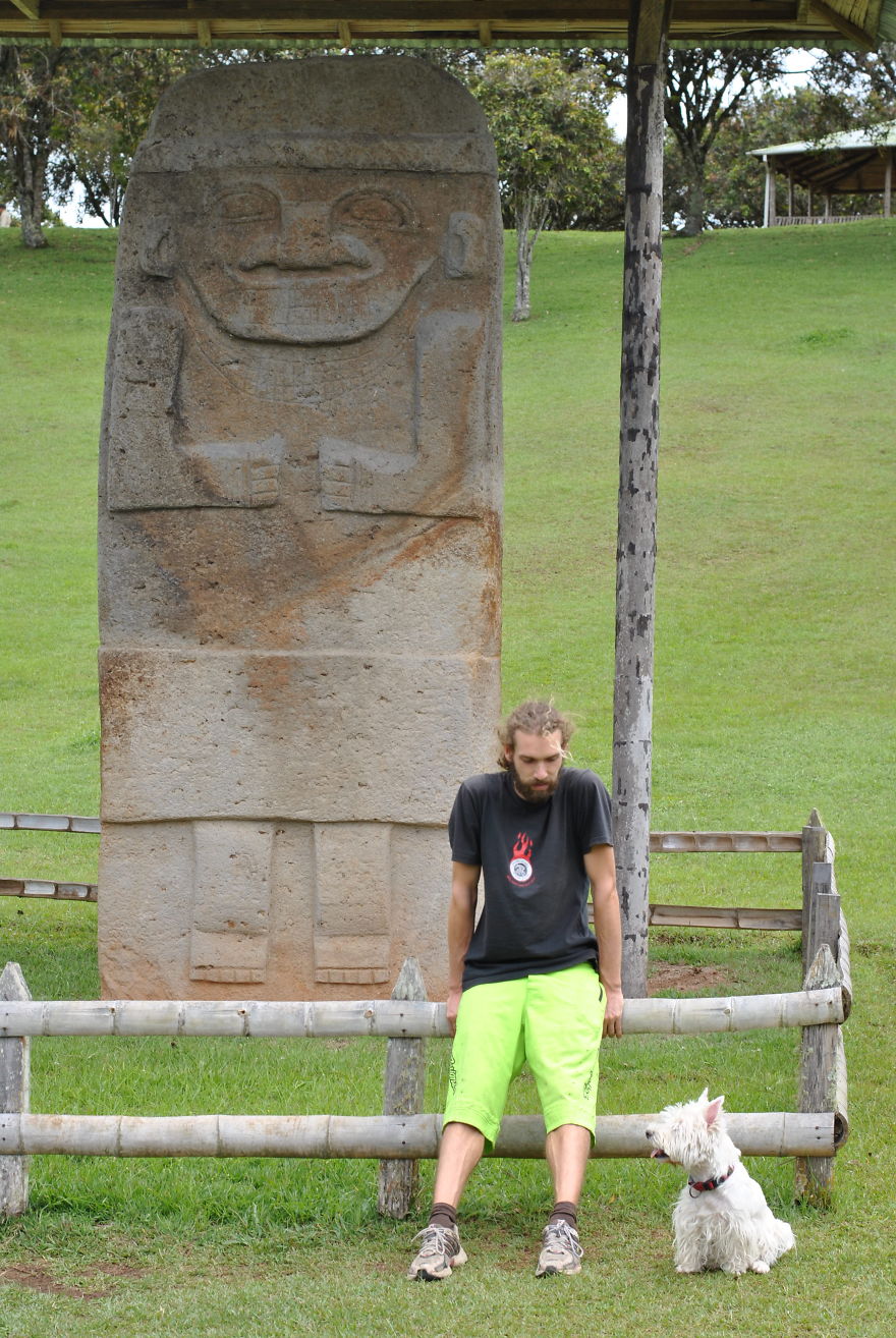 I&#8217;m Cycling 26,000 Km Around The World With My Blind Dog Tulku