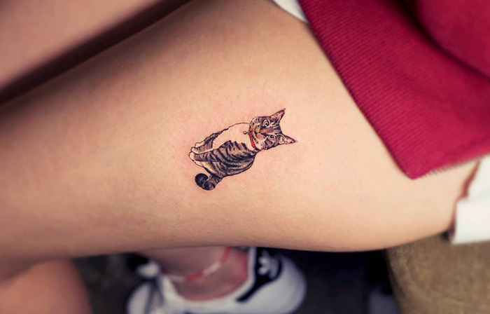Cat Tattoos Are Probably The Cutest Way To Break The Law In South Korea