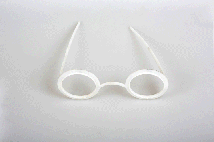 Iranian Artist Takes Bizarre Eyeware Into The Streets Of Shanghai