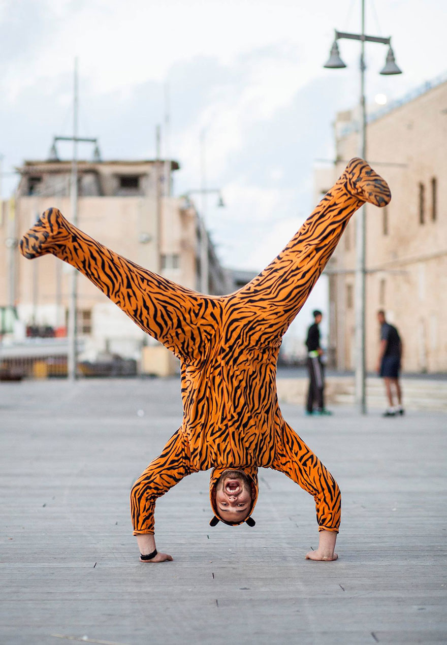 I Talk People Into Posing In A Tiger Suit