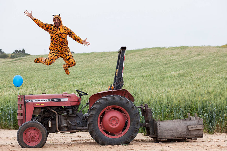 I Talk People Into Posing In A Tiger Suit
