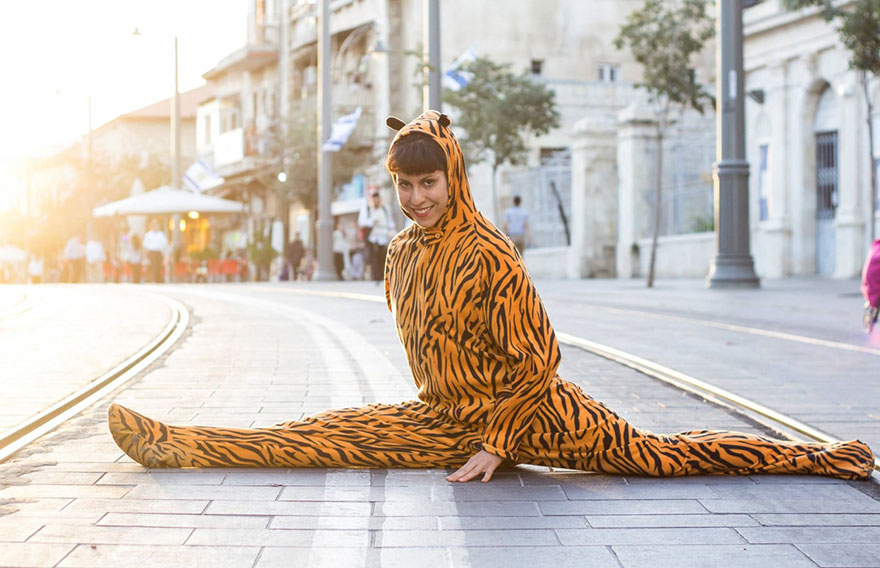 I Talk People Into Posing In A Tiger Suit