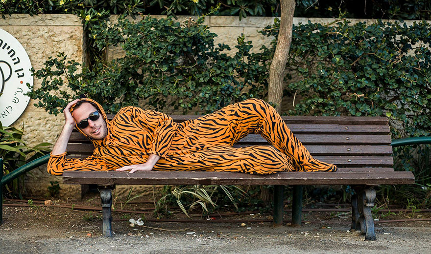 I Talk People Into Posing In A Tiger Suit