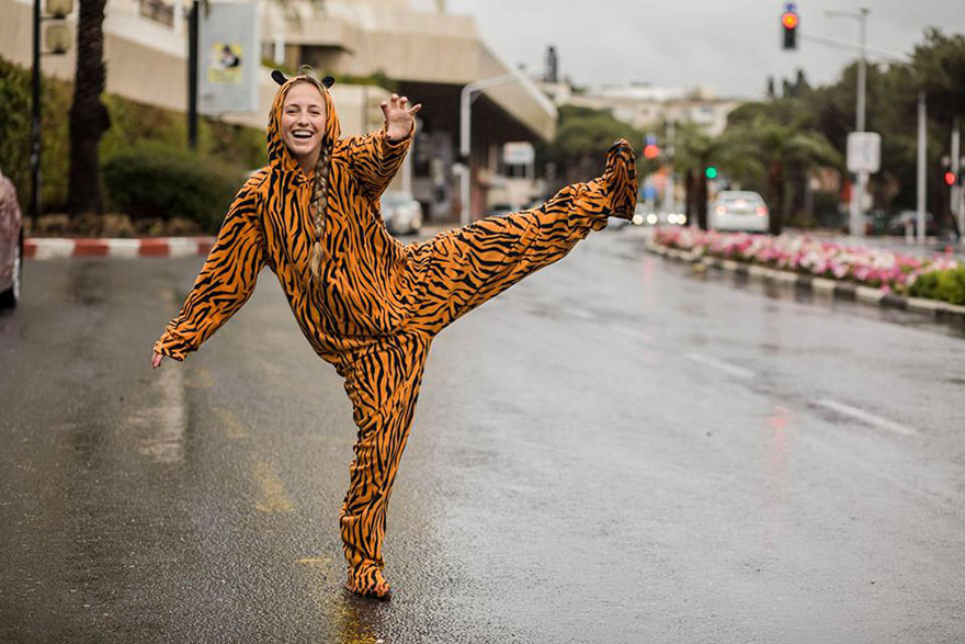 I Talk People Into Posing In A Tiger Suit
